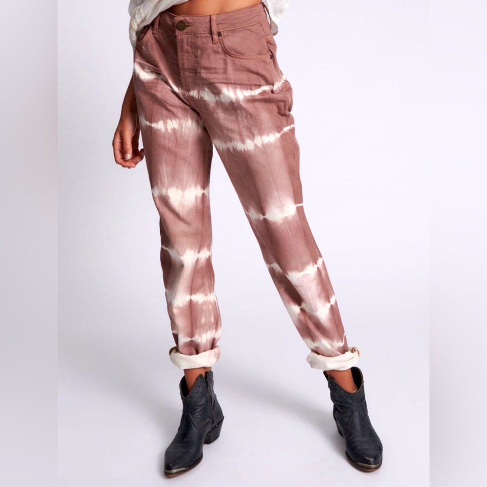 One Teaspoon Tiedye balloon denim sz 24 NWOT